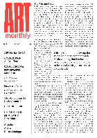 Art Monthly cover